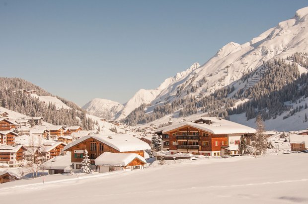 Außenansicht Haus Braunarl Winter