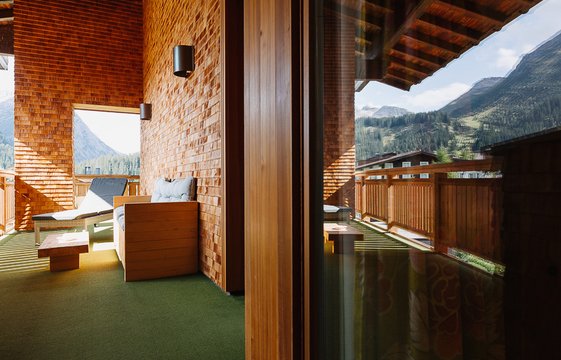 Hotelzimmer mit Balkon