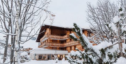 Hotel Aurora Außenaufnahme Winter