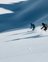 Skiabfahrt am Arlberg