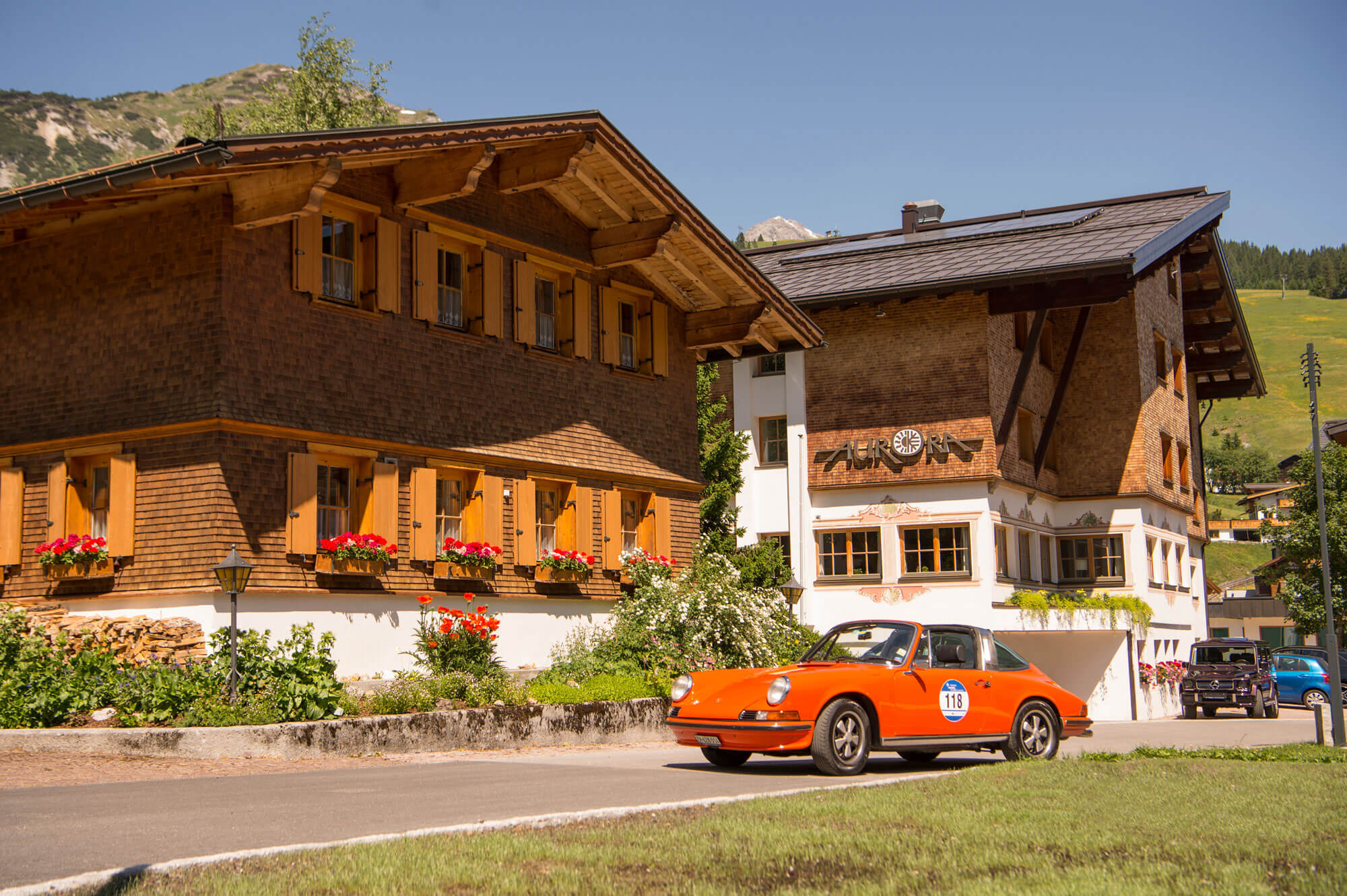 Roter Oldtimer